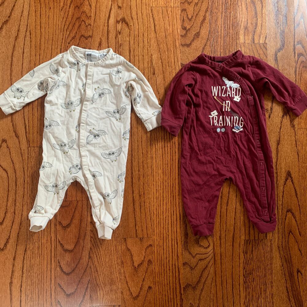 Harry Potter HP x HM Onesies (2) | 3 months